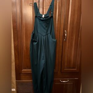 Chic Forest Green Jumpsuit